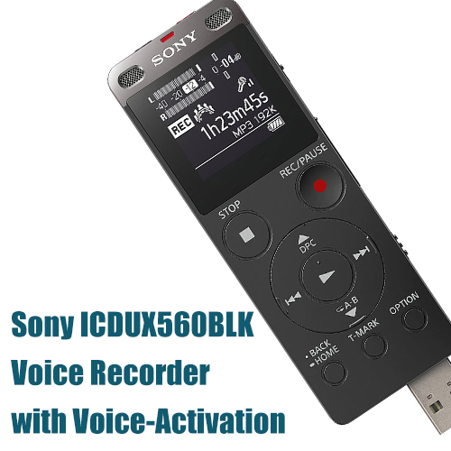 Sony-ICDUX560BLK-Digital-Recorder-Voice-Activation
