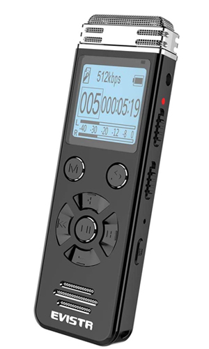 EVISTR V508 Digital Voice Recorder