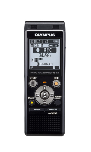 Olympus WS-853 Voice Recorder with Long Battery Life