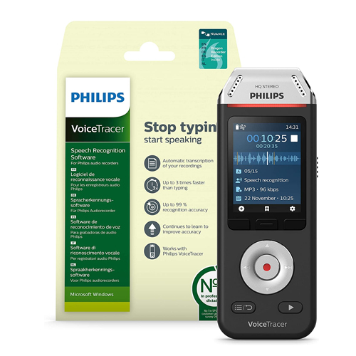 Philips-DVT2110-Audio-Recorder-with-Dragon-Transcription